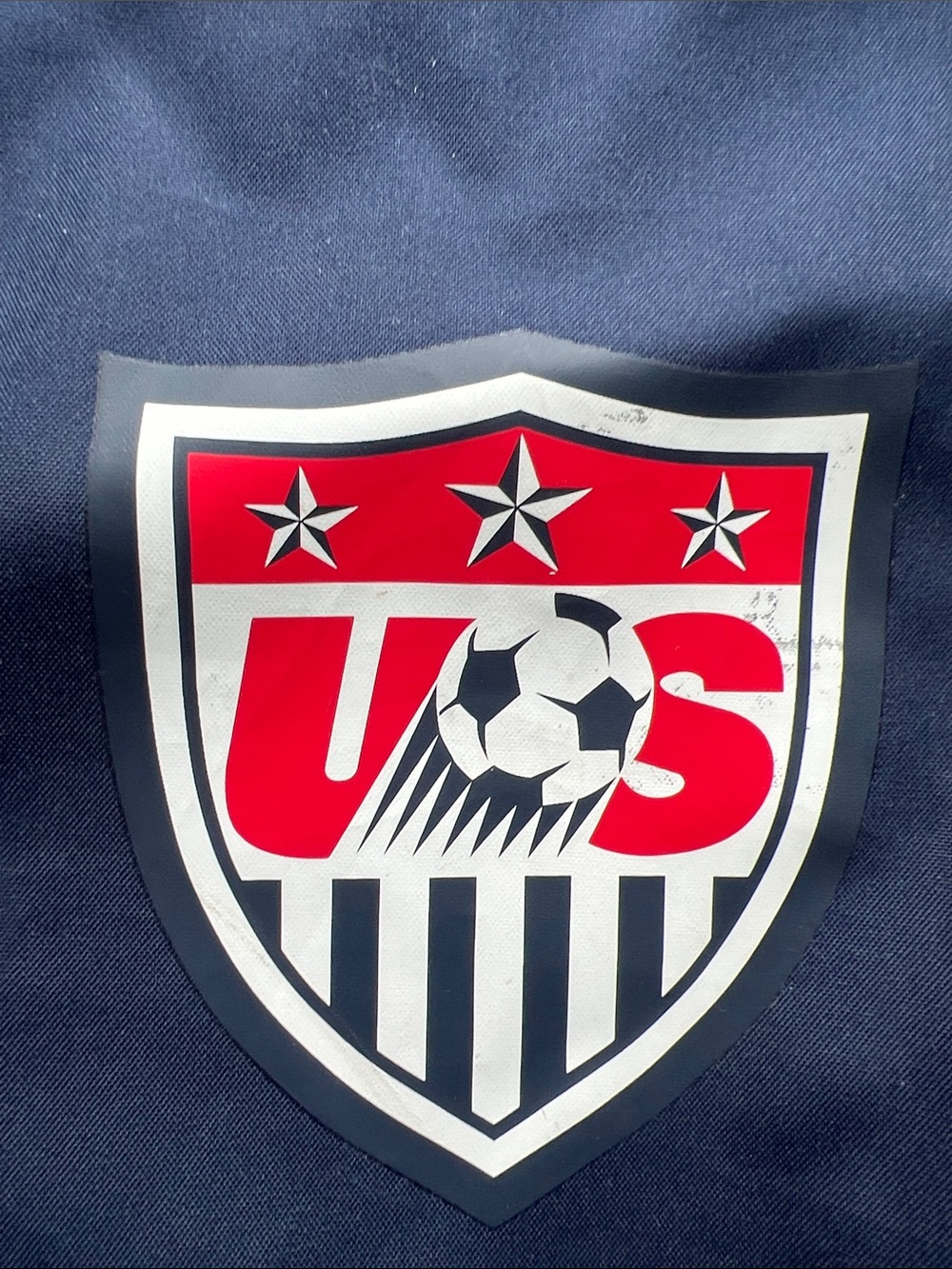 US Soccer Navy Drawstring Backpack - Picture 2 of 4